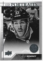 2017 Upper Deck UD Portraits Series 2 #P-80 Carter Rowney