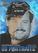2025 Upper Deck UD Portraits #P-10 Auston Matthews