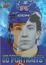 2025 Upper Deck UD Portraits #P-14 Gabe Perreault