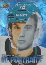 2025 Upper Deck UD Portraits #P-15 William Eklund