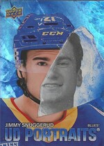 2025 Upper Deck UD Portraits Series 2 #P-38 Jimmy Snuggerud