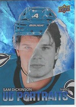2025 Upper Deck UD Portraits Series 2 #P-43 Sam Dickinson