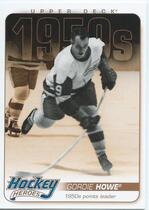 2011 Upper Deck Hockey Heroes 1950s #HH9 Gordie Howe