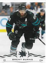 2018 Upper Deck Base Set Series 2 #399 Brent Burns