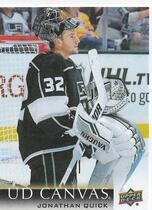 2018 Upper Deck UD Canvas Series 2 #C156 Jonathan Quick