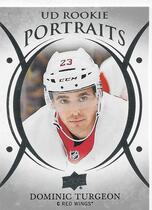 2018 Upper Deck UD Portraits Series 2 #P-68 Dominic Turgeon