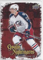 2016 Upper Deck Goalie Nightmares #GN-9 Brandon Saad