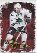 2016 Upper Deck Goalie Nightmares #GN-24 Joe Pavelski