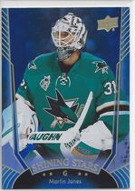 2016 Upper Deck Shining Stars Blue #SS-47 Martin Jones