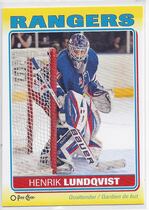 2012 Upper Deck O-Pee-Chee OPC Stickers #S-68 Henrik Lundqvist