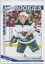 2013 Upper Deck O-Pee-Chee OPC #640 Justin Fontaine