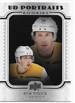2019 Upper Deck Portraits Series 2 #P-81 Rem Pitlick