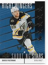 2019 Upper Deck Shooting Stars #SSR-5 David Pastrnak