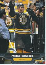 2013 Upper Deck Base Set #7 Patrice Bergeron