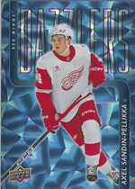 2025 Upper Deck Extended Dazzlers Blue #DZ-149 Axel Sandin-Pellikka