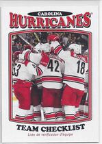 2016 Upper Deck O-Pee-Chee OPC Retro #621 Carolina Hurricanes