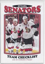 2016 Upper Deck O-Pee-Chee OPC Retro #636 Ottawa Senators