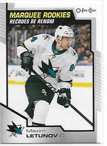 2020 Upper Deck O-Pee-Chee OPC #507 Maxim Letunov