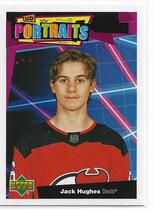 2020 Upper Deck Portraits #P-35 Jack Hughes