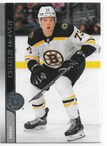 2020 Upper Deck Base Set #16 Charlie Mcavoy