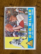 1960 Topps Base Set #101 Bob Miller