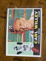 1960 Topps Base Set #107 Carl Willey