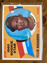 1960 Topps Base Set #140 Julio Navarro