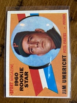 1960 Topps Base Set #145 Jim Umbricht