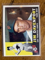 1960 Topps Base Set #154 Jim Davenport