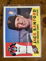 1960 Topps Base Set #165 Jack Sanford