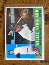 1960 Topps Base Set #172 Willie Kirkland