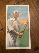1909 T206 Base Set #59 Al Burch (Batting)