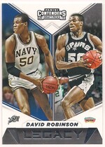 2019 Panini Contenders Draft Picks Legacy #1 David Robinson