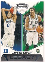 2019 Panini Contenders Draft Picks Legacy #25 Jayson Tatum
