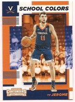 2019 Panini Contenders Draft Picks School Colors #26 Ty Jerome