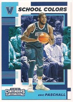 2019 Panini Contenders Draft Picks School Colors #31 Eric Paschall