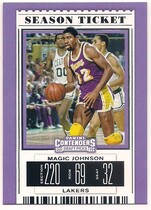 2019 Panini Contenders Draft Picks #40 Magic Johnson