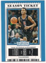 2019 Panini Contenders Draft Picks #46 Shai Gilgeous-Alexander