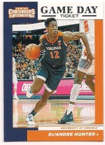 2019 Panini Contenders Draft Picks Game Day Ticket #7 Deandre Hunter