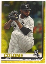 2019 Topps Update Yellow Walgreens #US76 Alex Colome