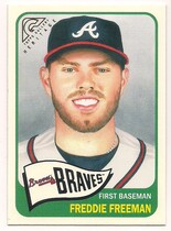 2019 Topps Gallery Heritage #HT-3 Freddie Freeman