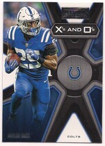 2019 Panini Playbook Xs and Os #37 Marlon Mack