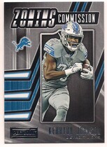 2019 Panini Playbook Zoning Commission #15 Kerryon Johnson