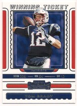 2019 Panini Contenders Winning Ticket #WT-1 Tom Brady