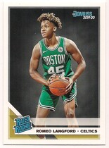 2019 Donruss Base Set #213 Romeo Langford