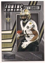 2019 Panini Playbook Zoning Commission #16 Alvin Kamara