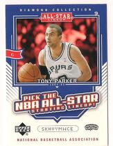 2004 Upper Deck All-Star Lineup Promos/eCards #AS36 Tony Parker