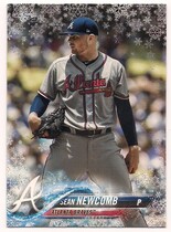 2018 Topps Holiday Metallic Snowflake #HMW152 Sean Newcomb