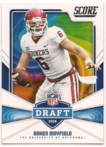 2018 Score NFL Draft #17 Baker Mayfield