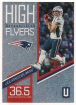 2019 Panini Unparalleled High Flyers #7 Julian Edelman